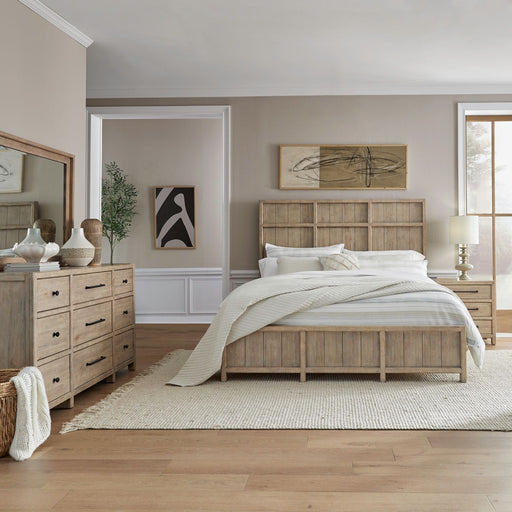 Proximity Place Queen Panel Bed, Dresser & Mirror, Night Stand image