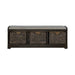 Liberty Furniture Mill Creek Wall Bench in Peppercorn - J. Patrick’s Furniture (Pooler, GA)