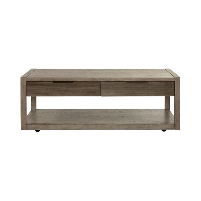 Bartlett Field Cocktail Table in Dusty Taupe image