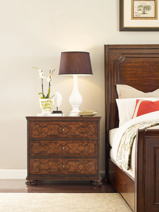 Charleston Three-Drawer Nightstand - 6750-90116-85