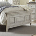 Liberty Furniture Heartland Queen Panel Bed in Antique White - J. Patrick’s Furniture (Pooler, GA)