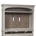 Liberty Heartland 66" Entertainment TV Stand with Hutch in Antique White - J. Patrick’s Furniture (Pooler, GA)