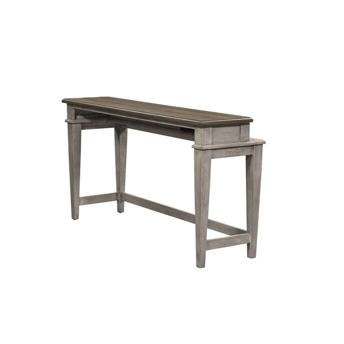 Liberty Heartland Console Bar Table in Antique White - J. Patrick’s Furniture (Pooler, GA)