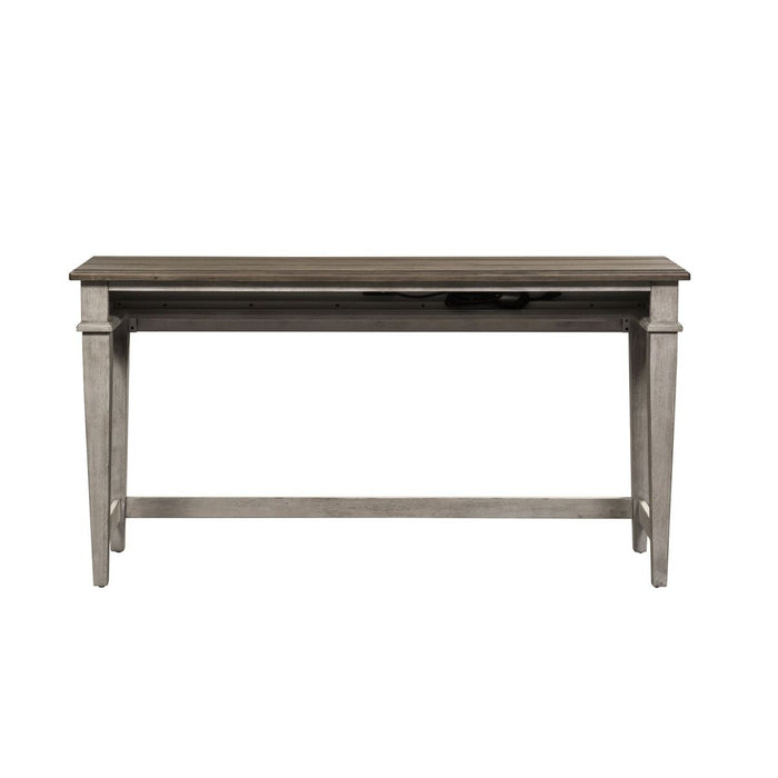 Liberty Heartland Console Bar Table in Antique White - J. Patrick’s Furniture (Pooler, GA)