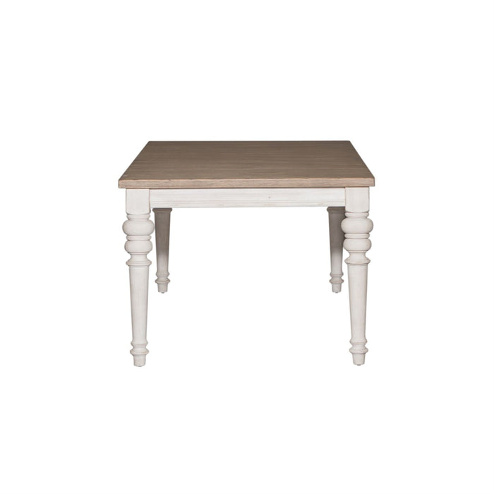 Liberty Furniture Heartland Rectangular Leg Table in Antique White - J. Patrick’s Furniture (Pooler, GA)
