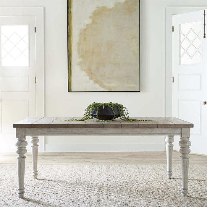 Liberty Furniture Heartland Rectangular Leg Table in Antique White - J. Patrick’s Furniture (Pooler, GA)