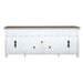 Liberty Heartland 76" Tile TV Console in Antique White - J. Patrick’s Furniture (Pooler, GA)