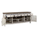 Liberty Heartland 76" Tile TV Console in Antique White - J. Patrick’s Furniture (Pooler, GA)