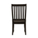 Liberty Furniture Harvest Home Slat Back Side Chair (RTA) in Chalkboard (Set of 2) - J. Patrick’s Furniture (Pooler, GA)