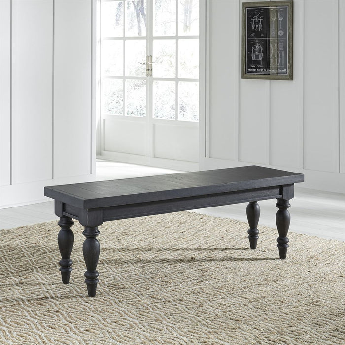 Liberty Furniture Harvest Home Backless Bench (RTA) in Chalkboard - J. Patrick’s Furniture (Pooler, GA)