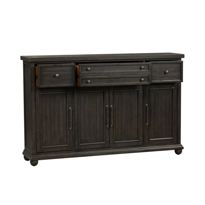 Liberty Furniture Harvest Home Hall Buffet in Chalkboard - J. Patrick’s Furniture (Pooler, GA)