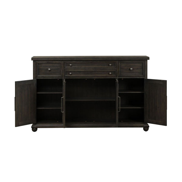 Liberty Furniture Harvest Home Hall Buffet in Chalkboard - J. Patrick’s Furniture (Pooler, GA)