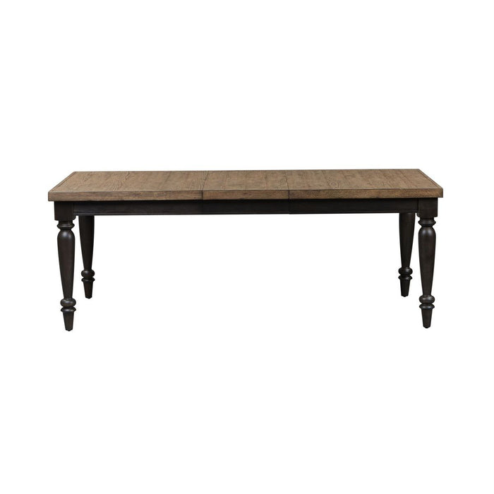 Liberty Furniture Harvest Home Rectangular Leg Dining Table in Chalkboard - J. Patrick’s Furniture (Pooler, GA)