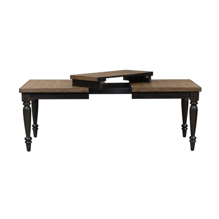 Liberty Furniture Harvest Home Rectangular Leg Dining Table in Chalkboard - J. Patrick’s Furniture (Pooler, GA)