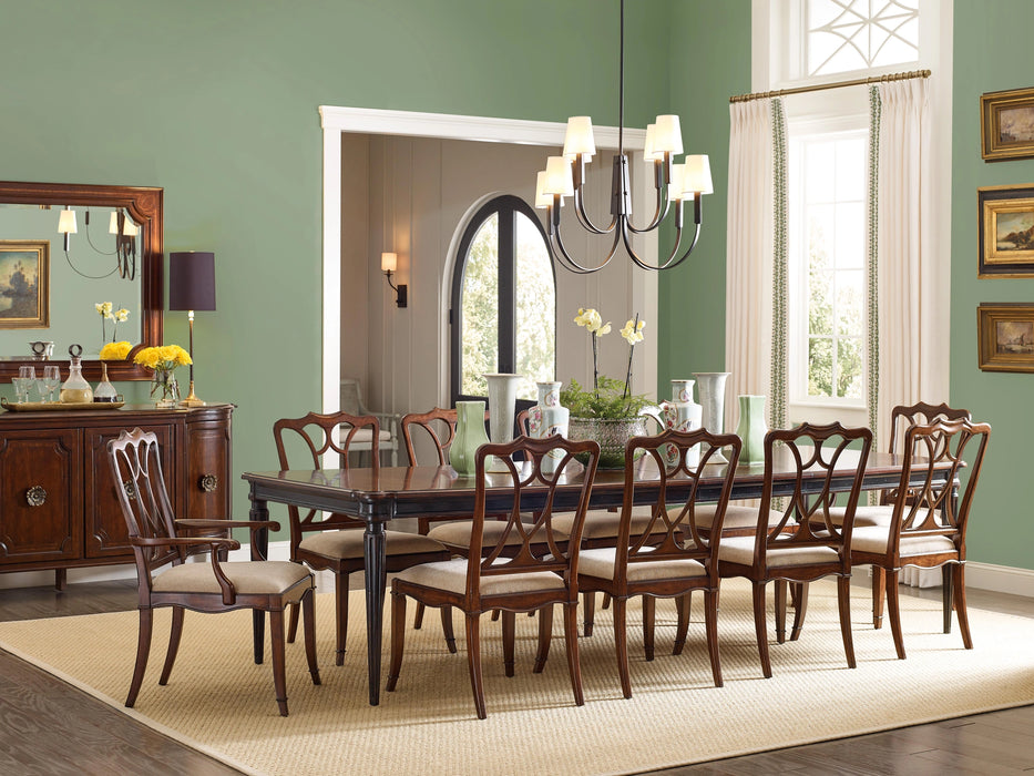 Charleston Upholstered Seat Arm Chair-2 per carton/price ea - 6750-75300-85