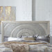 Liberty Furniture Belmar Queen Panel Bed in Washed Taupe and Silver Champagne - J. Patrick’s Furniture (Pooler, GA)
