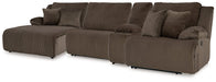 Top Tier Reclining Sectional with Chaise - J. Patrick’s Furniture (Pooler, GA)