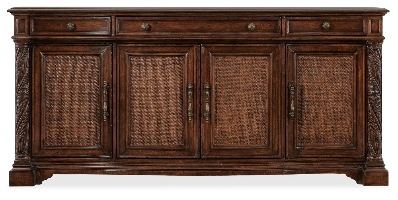 Charleston Four Door-Three Drawer Buffet