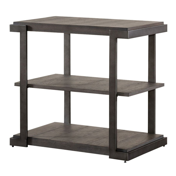 Liberty Furniture Modern View Tiered End Table in Gray - J. Patrick’s Furniture (Pooler, GA)
