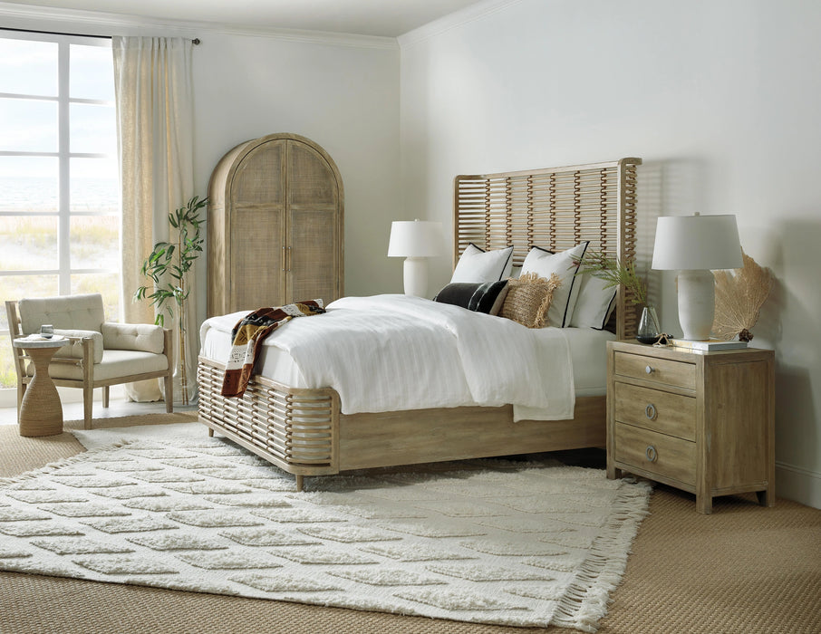 Surfrider California King Rattan Bed