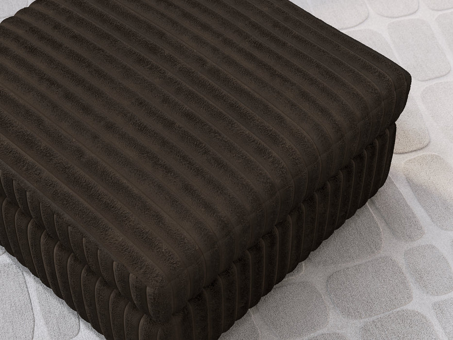 Midnight-Madness Oversized Accent Ottoman - J. Patrick’s Furniture (Pooler, GA)