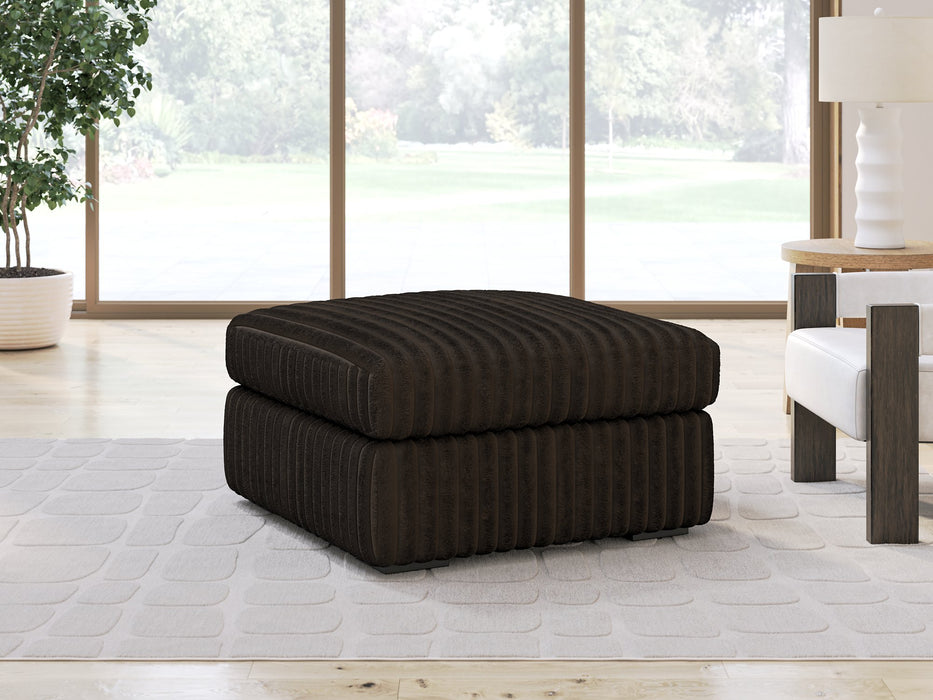 Midnight-Madness Oversized Accent Ottoman - J. Patrick’s Furniture (Pooler, GA)