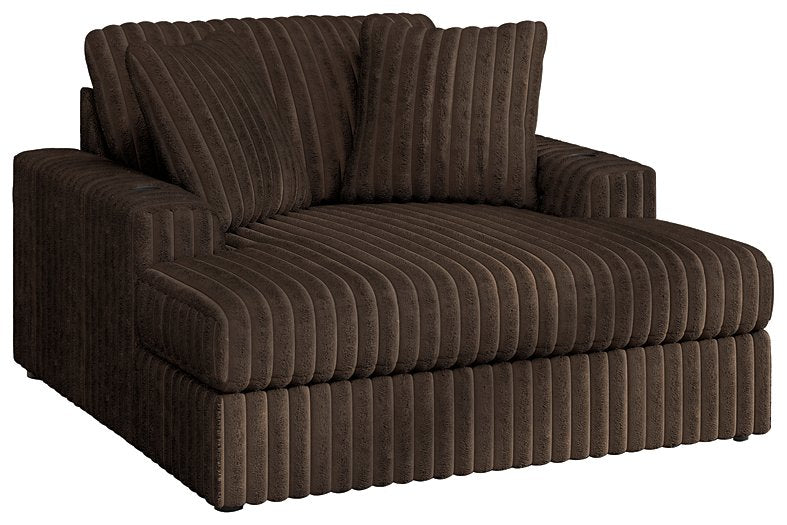 Midnight-Madness Oversized Chaise - J. Patrick’s Furniture (Pooler, GA)