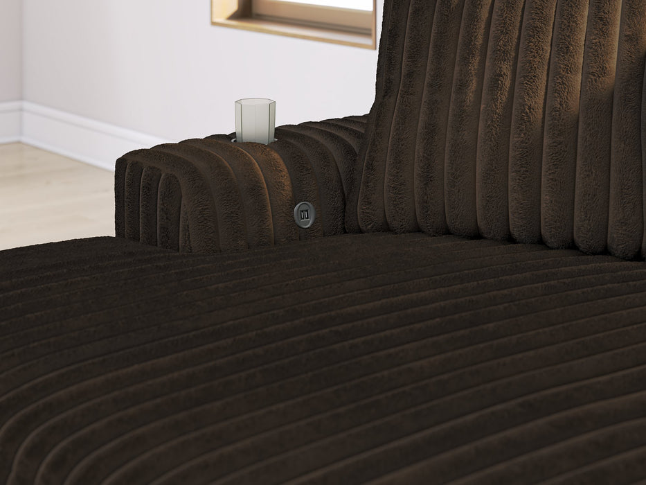 Midnight-Madness Oversized Chaise - J. Patrick’s Furniture (Pooler, GA)