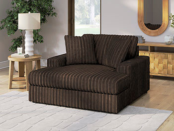 Midnight-Madness Oversized Chaise - J. Patrick’s Furniture (Pooler, GA)