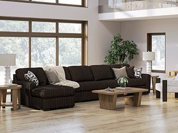 Midnight-Madness Sectional Sofa with Chaise - J. Patrick’s Furniture (Pooler, GA)