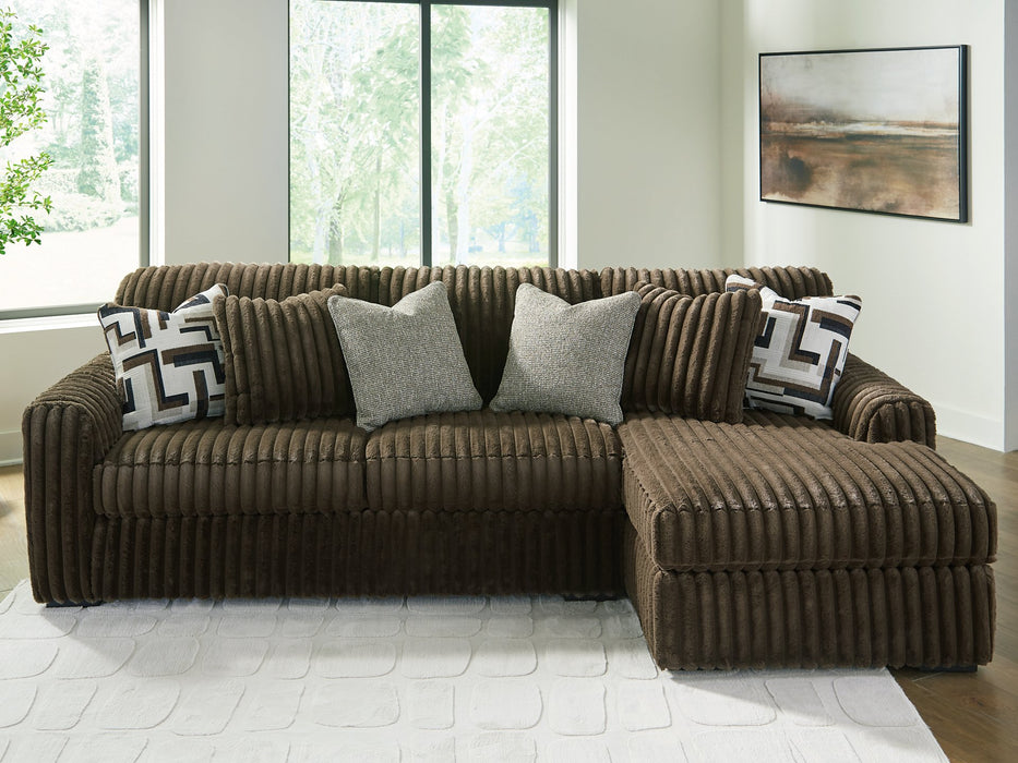 Midnight-Madness Sectional Sofa with Chaise - J. Patrick’s Furniture (Pooler, GA)