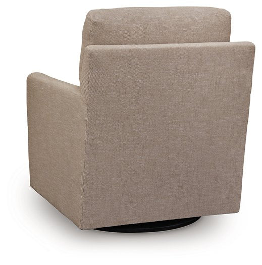 Freybourne Next-Gen Nuvella Swivel Accent Chair - J. Patrick’s Furniture (Pooler, GA)