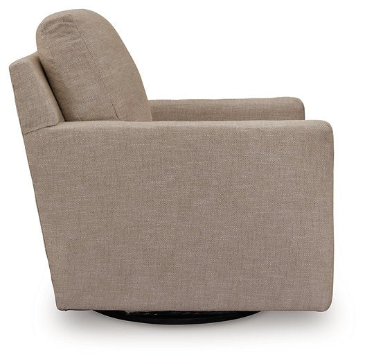 Freybourne Next-Gen Nuvella Swivel Accent Chair - J. Patrick’s Furniture (Pooler, GA)