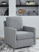 Freybourne Next-Gen Nuvella Swivel Accent Chair - J. Patrick’s Furniture (Pooler, GA)