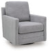 Freybourne Next-Gen Nuvella Swivel Accent Chair - J. Patrick’s Furniture (Pooler, GA)
