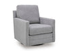 Freybourne Next-Gen Nuvella Swivel Accent Chair - J. Patrick’s Furniture (Pooler, GA)