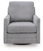 Freybourne Next-Gen Nuvella Swivel Accent Chair - J. Patrick’s Furniture (Pooler, GA)