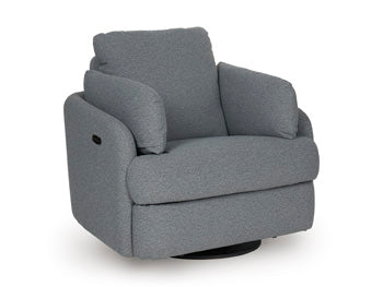 Alainmont Next-Gen Nuvella Swivel Power Recliner - J. Patrick’s Furniture (Pooler, GA)
