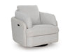 Alainmont Next-Gen Nuvella Swivel Power Recliner - J. Patrick’s Furniture (Pooler, GA)