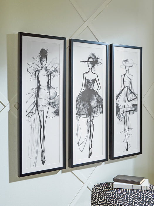 Mckerrick Wall Art Set (Set of 3) - J. Patrick’s Furniture (Pooler, GA)