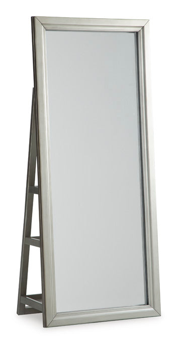 Evesen Floor Standing Mirror/Storage - J. Patrick’s Furniture (Pooler, GA)
