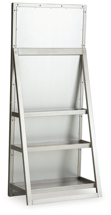 Evesen Floor Standing Mirror/Storage - J. Patrick’s Furniture (Pooler, GA)
