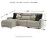 Colleyville Power Reclining Sectional with Chaise - J. Patrick’s Furniture (Pooler, GA)
