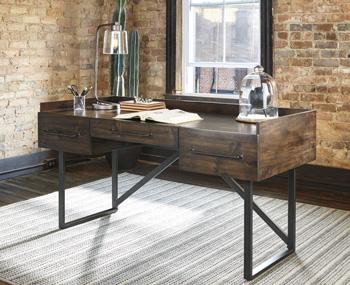 Starmore Home Office Desk with 2 Chairs - J. Patrick’s Furniture (Pooler, GA)