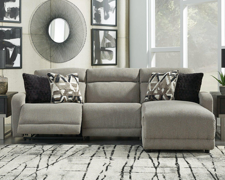 Colleyville Power Reclining Sectional with Chaise - J. Patrick’s Furniture (Pooler, GA)