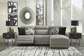 Colleyville Power Reclining Sectional with Chaise - J. Patrick’s Furniture (Pooler, GA)