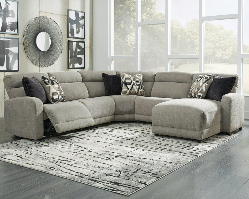 Colleyville Power Reclining Sectional with Chaise - J. Patrick’s Furniture (Pooler, GA)