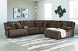 Top Tier Reclining Sectional with Chaise - J. Patrick’s Furniture (Pooler, GA)