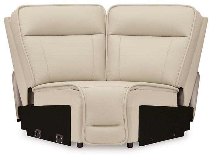 Double Deal Reclining Sectional with Console - J. Patrick’s Furniture (Pooler, GA)