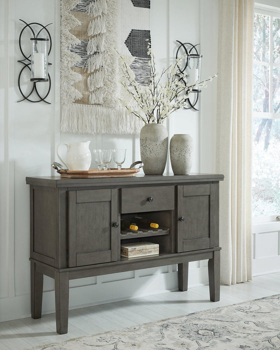 Hallanden Dining Room Set - J. Patrick’s Furniture (Pooler, GA)